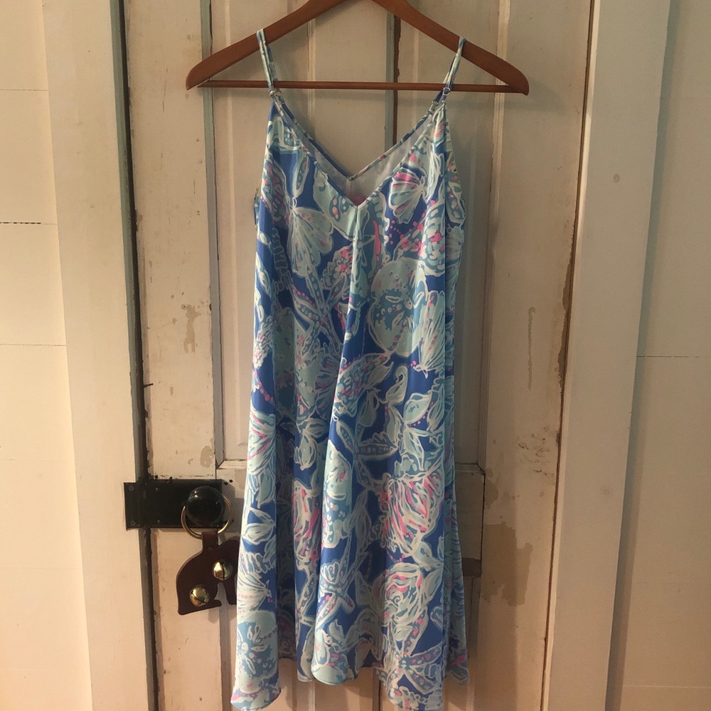 Lilly Pulitzer⭐️ M Silk Dress